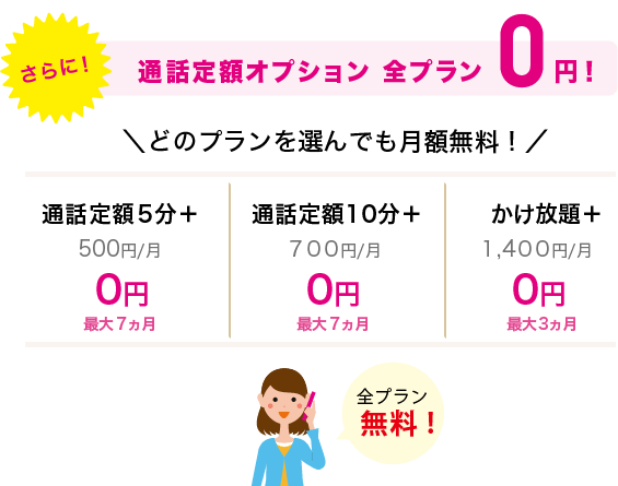 全プラン無料